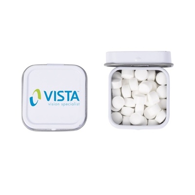 Square Mint Tin | Full Color Custom Promotional Mints