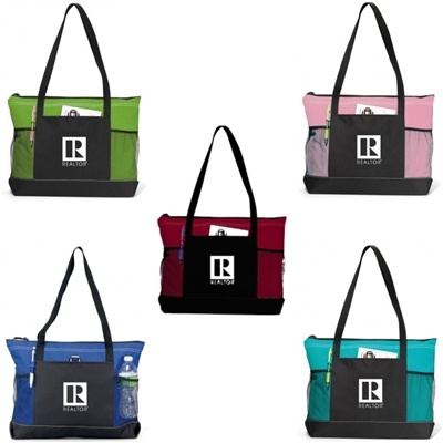 Realtor Zippered Tote Bag