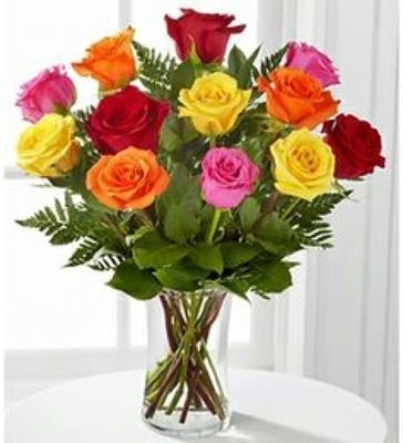 Rainbow of Roses