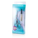 Tweezerman Stainless Brow Shaping Scissors Brush -