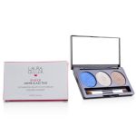 Laura Geller Baked Cream Glaze Trio Eyshadow Palette With Brush - # Sandy Lagoon 3g/0.1oz