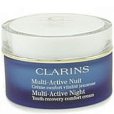 Clarins Multi Active Night Youth Recovery Comfort Cream for Normal to Dry Skin 1.7 oz / 50 ml