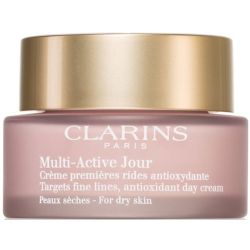 Multi-Active Day Cream for dry skin by Clarins at Cosmetic America