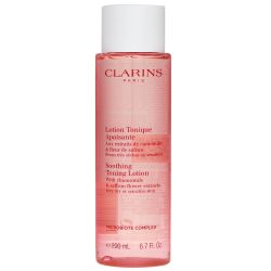 Soothing Toning Lotion with chamomile by Clarins for Very dry or sensitive skin 6.7oz at Cosmetic America