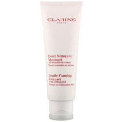 Clarins Gentle Foaming Cleanser with cottonseed 4.4 oz / 125 ml Normal or combination skin