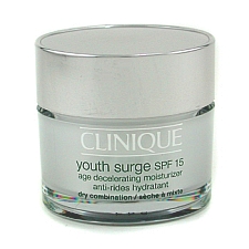 Clinique Youth Surge SPF 15 Age Decelerating Moisturzer for Dry Combination Skin 1.7 oz / 50 ml