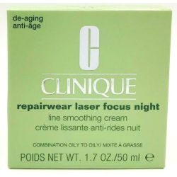 Clinique Repairwear Laser Focus Night Cream Combination Oily to Oily at CosmeticAmerica