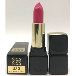Guerlain KissKiss Shaping Cream Lip Color No. 372 All About Pink 0.12 oz