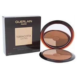 Guerlain Terracotta Sun Trio Bronzing Contour Palette - Light and Shadow 0.35oz