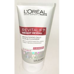 L'Oreal Revitalift Bright Reveal Brightening Daily Scrub Cleanser at CosmeticAmerica