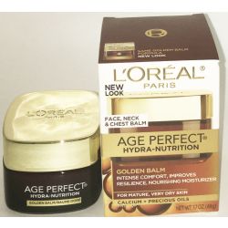 L'Oreal Age Perfect Hydra-Nutrition Golden Balm at CosmeticAmerica