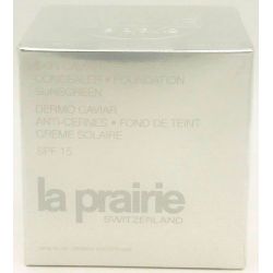 La Prairie Skin Caviar Concealer Foundation SPF 15 Soleil Peche NC-40 at CosmeticAmerica