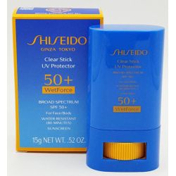 Shiseido Clear Stick UV Protector SPF 50+ WetForce 15 g / 0.52 oz