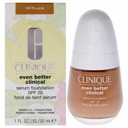 Clinique Even Better Clinical Serum Foundation SPF 20 CN 78 Nutty 1 oz / 30 ml