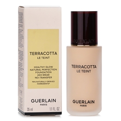 Guerlain Terracotta LeTeint Healthy Glow Natural Perfection Foundation 24H Wear No-Trasfer 1N Neutral 1.1oz / 35ml