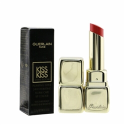 Guerlain Kiss Kiss Shine Bloom Plumping Shine 24H Hydrating Floral Care Lip Colour 319 Peach Kiss 0.11oz / 3.2g