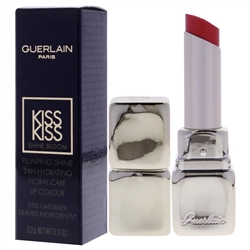 Guerlain Kiss Kiss Shine Bloom Plumping Shine 24H Hydrating Floral Care Lip Colour 309 Fresh Coral 0.11oz / 3.2g
