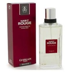 Habit Rouge by Guerlain for men 3.4 oz Eau De Toilette EDT Spray