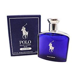 Polo Blue by Ralph Lauren for men  4.2 oz Eau De Parfum EDP Spray