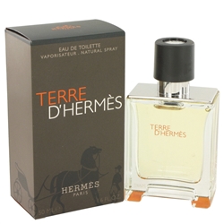 Terre D'Hermes by Hermes for men 1.7 oz Eau De Toilette EDT Spray