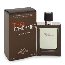 Terre D'Hermes by Hermes for men 1.0 oz Eau De Toilette EDT Spray