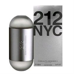 212 by Carolina Herrera for women 3.4 oz Eau De Toilette EDT Spray