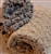 Frosted Rosette Plush Minky Baby Blanket 30X30