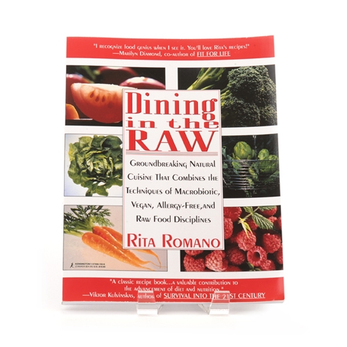 Book cover for Dining in the Raw - Groundbreaking Natural Cuisine That Combines the Techniques of Macrobiotic, Vegan, Allergy-Free, and Raw Food Disciplines