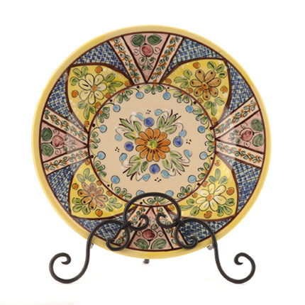 Spanish Dinner Plate- Mosaic