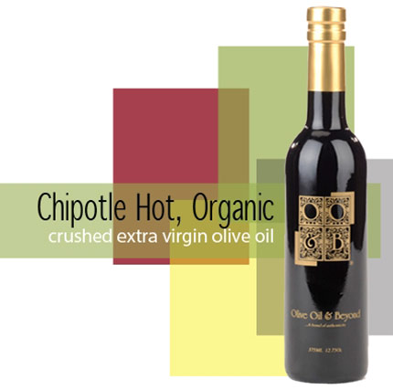 Bottle of Chipotle, Organic Olive Oil