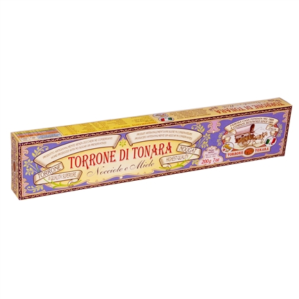 Soft Torrone Nougat, Traditional Sulmona with Chocolate