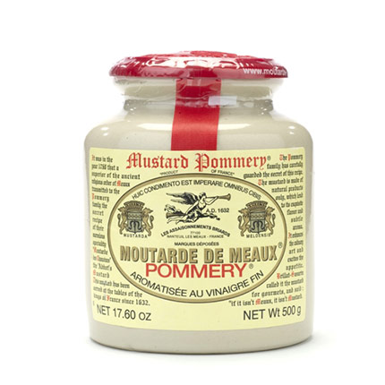 Pommery Meaux Grain Mustard in Stone Jar