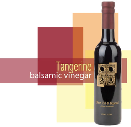 Bottle of Tangerine Balsamic Vinegar