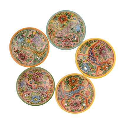 Set of 4 Dipping Bowls- Mosaic