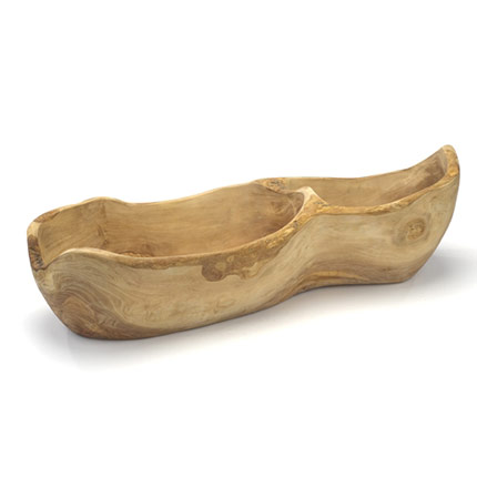 Olive Wood Fruit Bowl 57