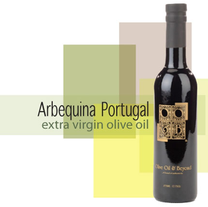 Bottle of Arbequina Portugal Extra Virgin Olive Oil