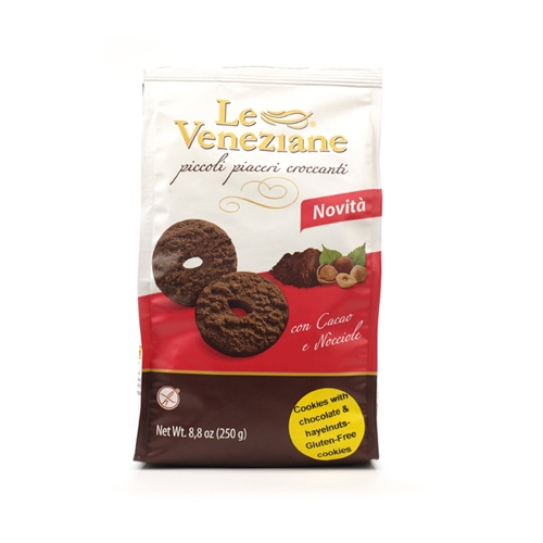 Chocolate and Hazelnut Gluten-Free Cookies