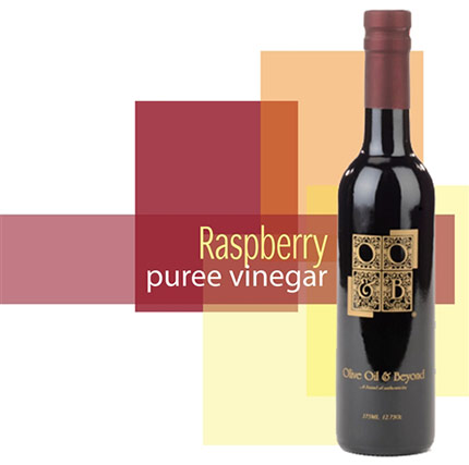 Bottle of Raspberry Puree Vinegar