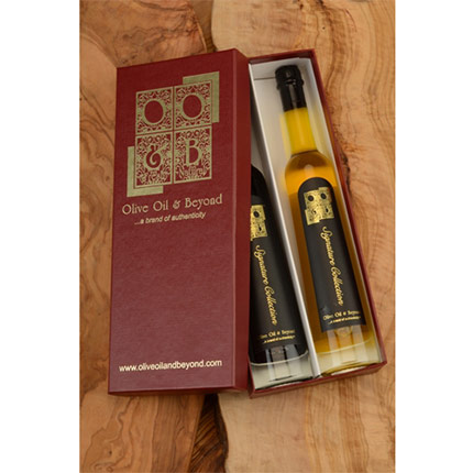 Pineapple White Balsamic Vinegar and SR 1250 Gift Set - Signature Red
