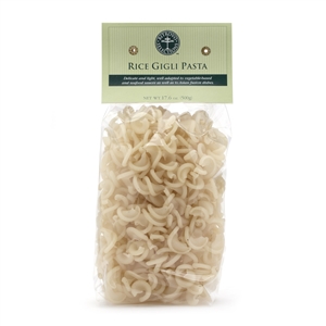 Package of Gluten-Free Il Macchiaiolo Rice Gigli Pasta