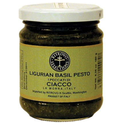 A Jar of Ligurian Basil Pesto