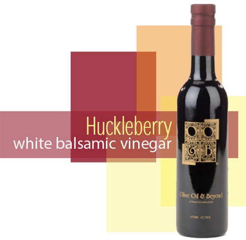 Bottle of Huckleberry White Balsamic Vinegar