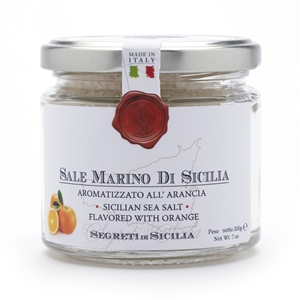 Jar of Fleur De Sel from sicily