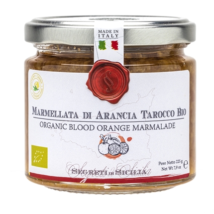High quality organic blood orange  marmalade