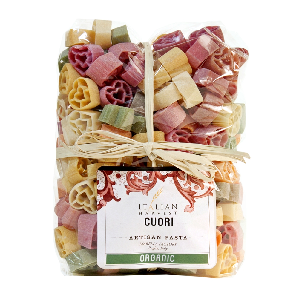 HIGH QUALITY ARTISANAL PASTA  COURI- COLORFUL HEART PASTA