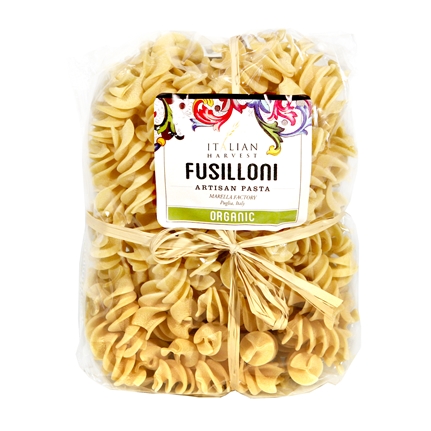 A package of Fusilloni Pasta