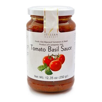 Jar of Tomato Basil Sauce