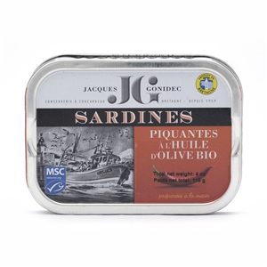 Tin of Sardines with chili