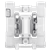 Wilden P025/PPPPP/WFS/TF/PWF AODD Pump, 0.25" Pro-Flo, Clamped Polypropylene, NPT/BSP Combo w/Santoprene (00-9612)