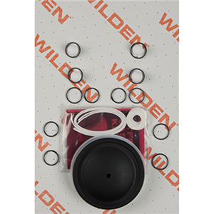 Wilden 01-9805-55-203 Wet Kit, 1/2'' Original Clamped, All Plastics, PTFE w/Santiflex Back-up (1/2'' O/P/TSU)